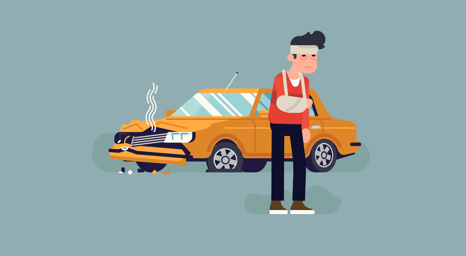 New Jersey's Most Common Types of Car Accidents and Common Resulting Injuries