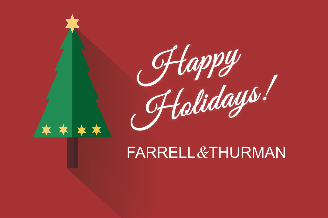 Happy Holidays and A Happy New Year!